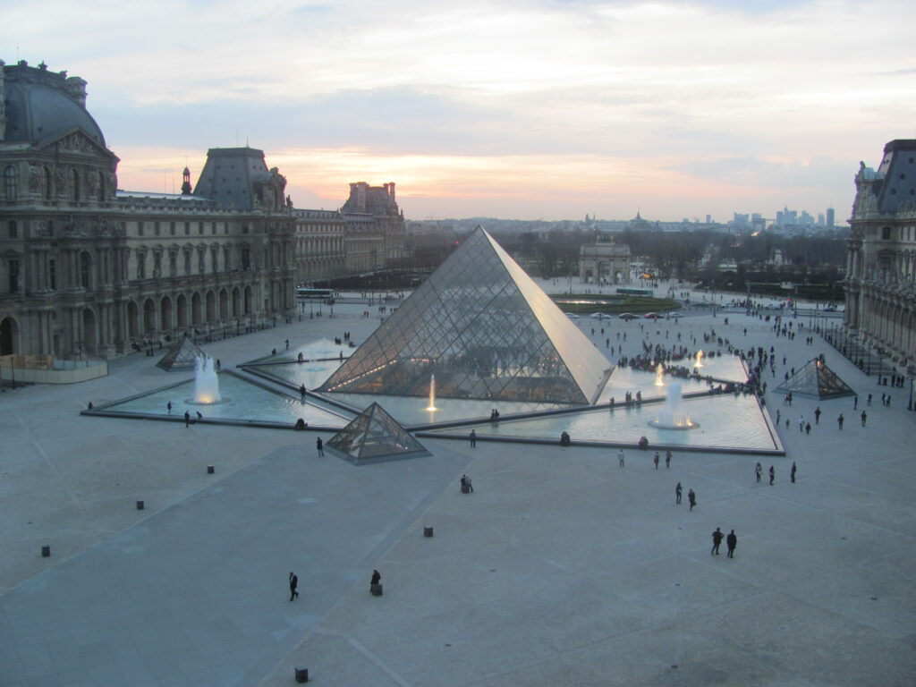 Vue du Musée du Louvre