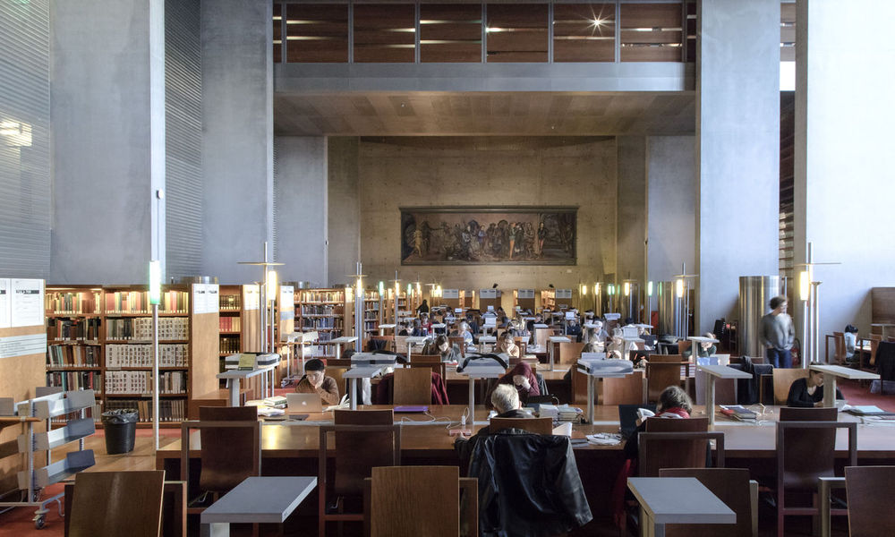 salle de lecture BNF