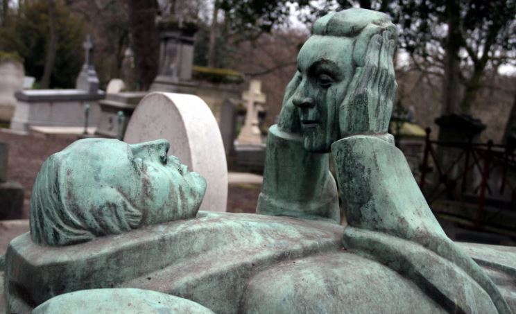 statue père lachaise