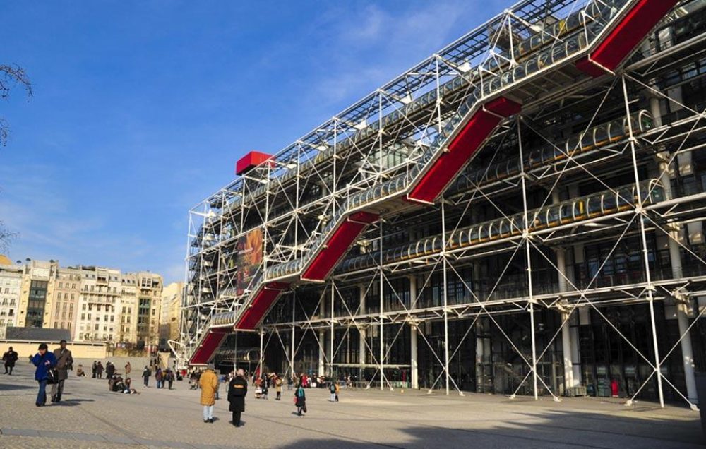 vue du Centre Pompidou